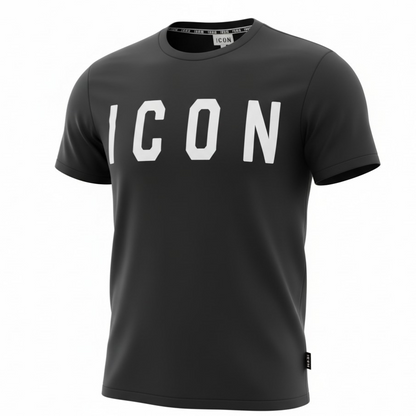 IUT001 NERO - T-Shirt e Polo - ICON