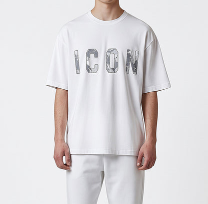 T-Shirt e Polo Uomo ICON IUT043 WHITE