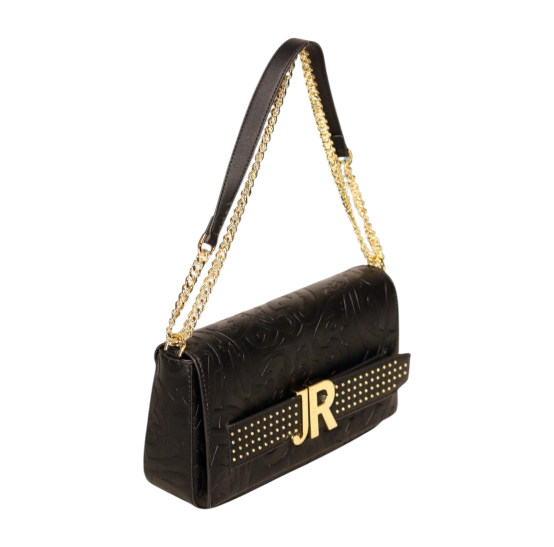 SHOULDER BAG RWA25189BO 9L BLACK GOLD - Borse - John Richmond