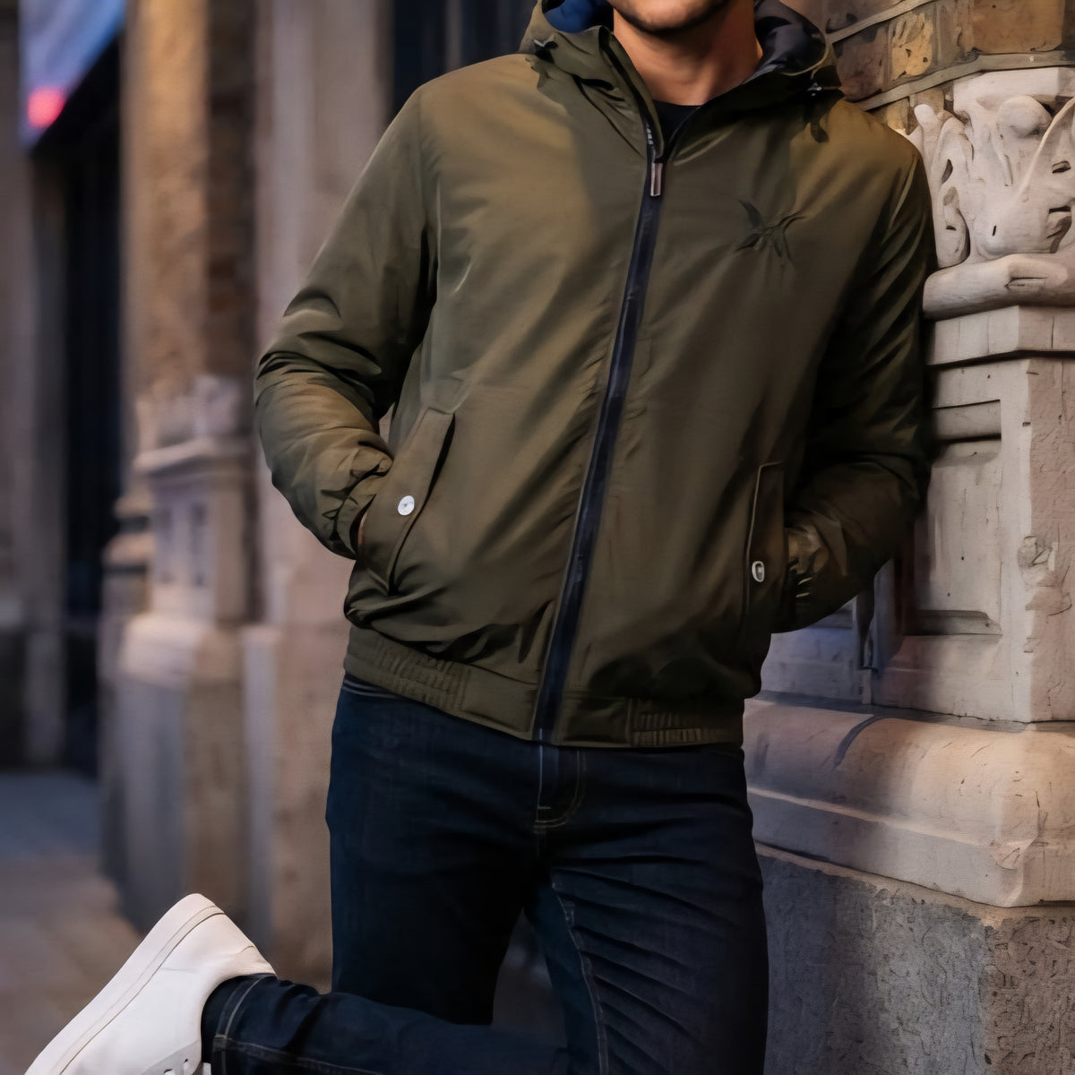 GIUBBINO UOMO RICHMOND UMA26176 GREEN