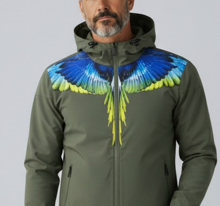 S6CMMAJK108 VERDE - GIUBBINI - MARCELLO BURLON COUNTRY OF MILANO