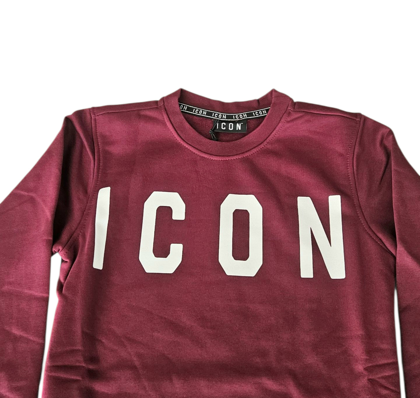 ICDF2W6F005 FELPA DONNA GIROCOLLO BORDO - FELPA - ICON