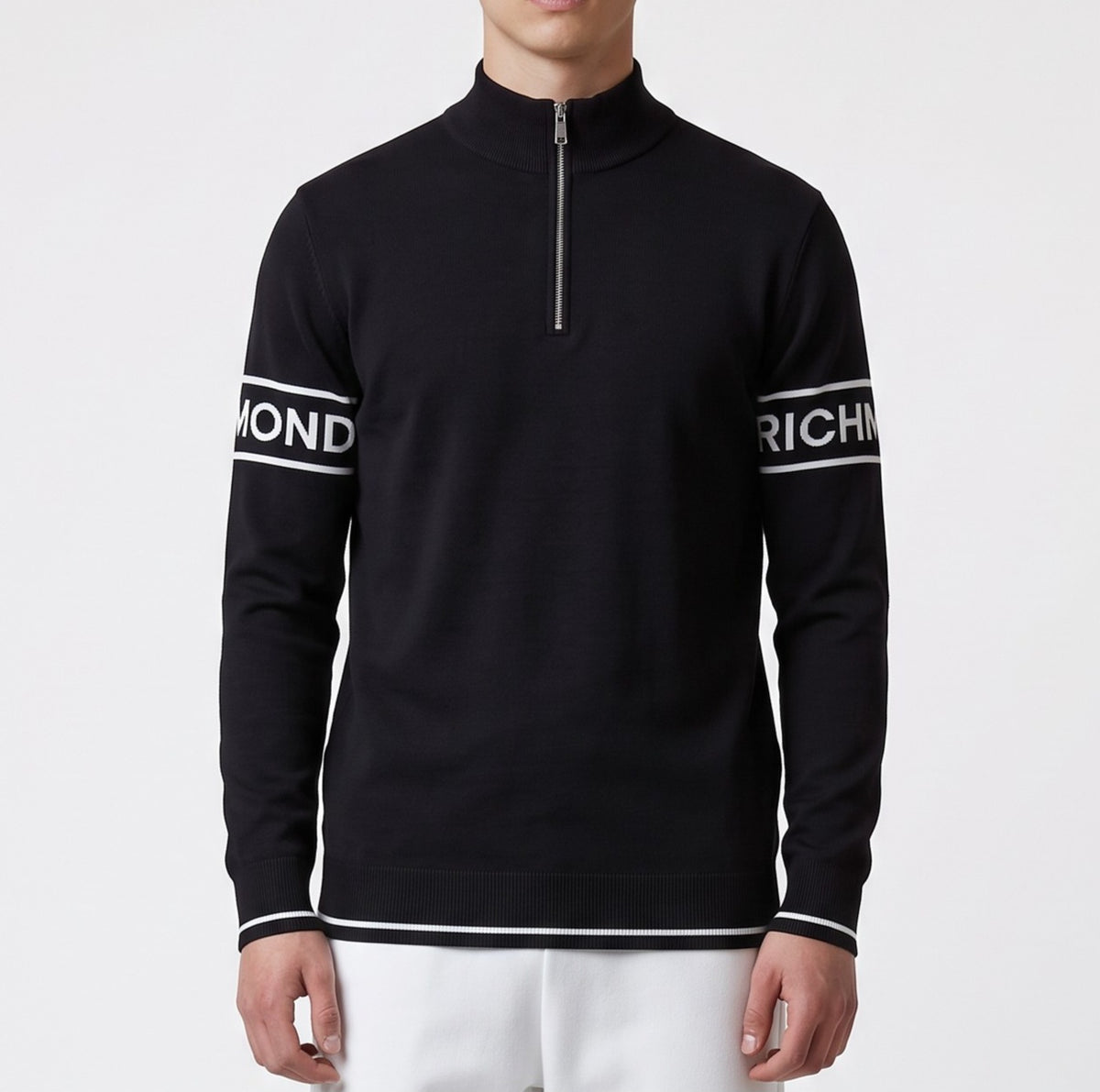MAGLIA UOMO RICHMOND UMA26039 BLACK