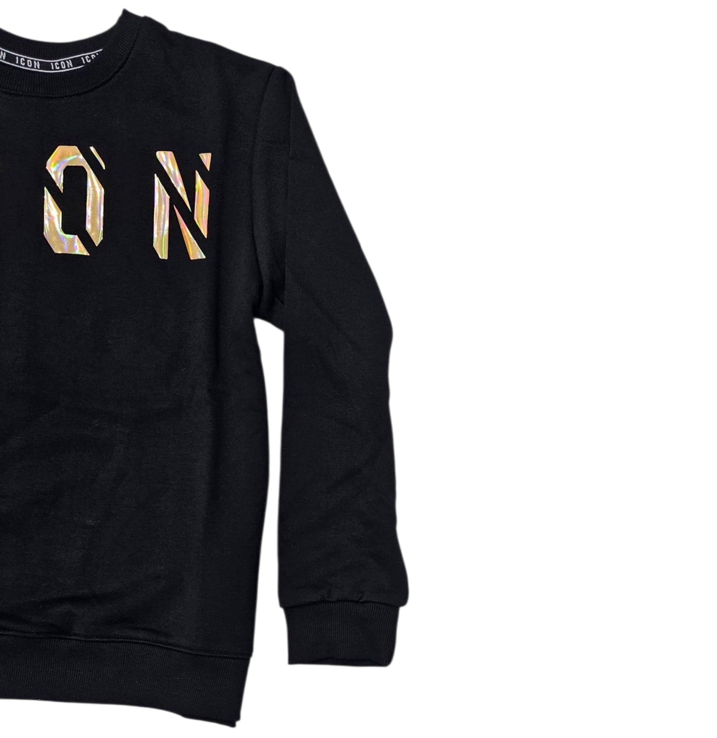 ICUF2W6F056 NERO - FELPA - ICON