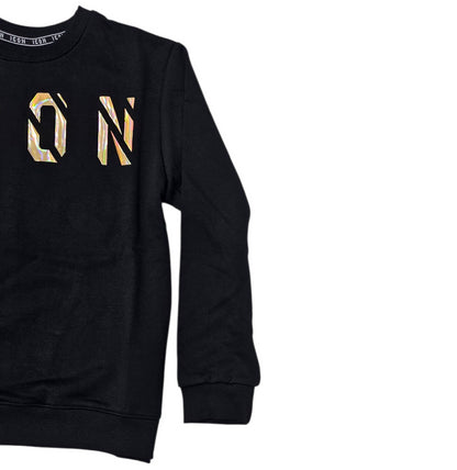 ICUF2W6F056 NERO - FELPA - ICON