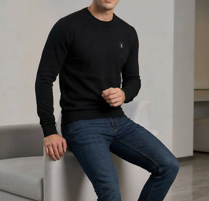 MAGLIA Uomo Refrigue R4050M262 CREWNECK ICON BLACK