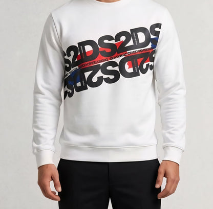 Felpe Uomo DROPSEASON2 F62A377 BIANCO