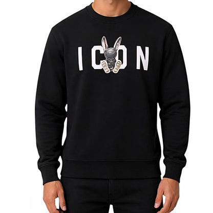FELPA Uomo ICON IUF044 NERO