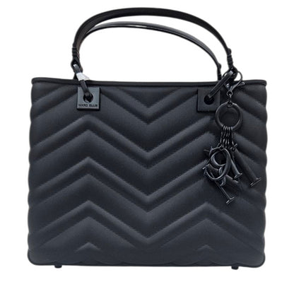 FLAT KRISSY M WAVE 25 BLACK BLACK - BORSA - MARC ELLIS