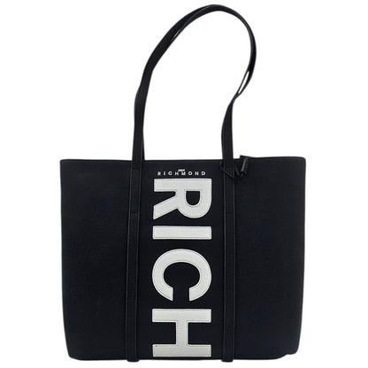 SHOPPING BAG RWA25208BO 9L BLACK SILVER - Borse - John Richmond