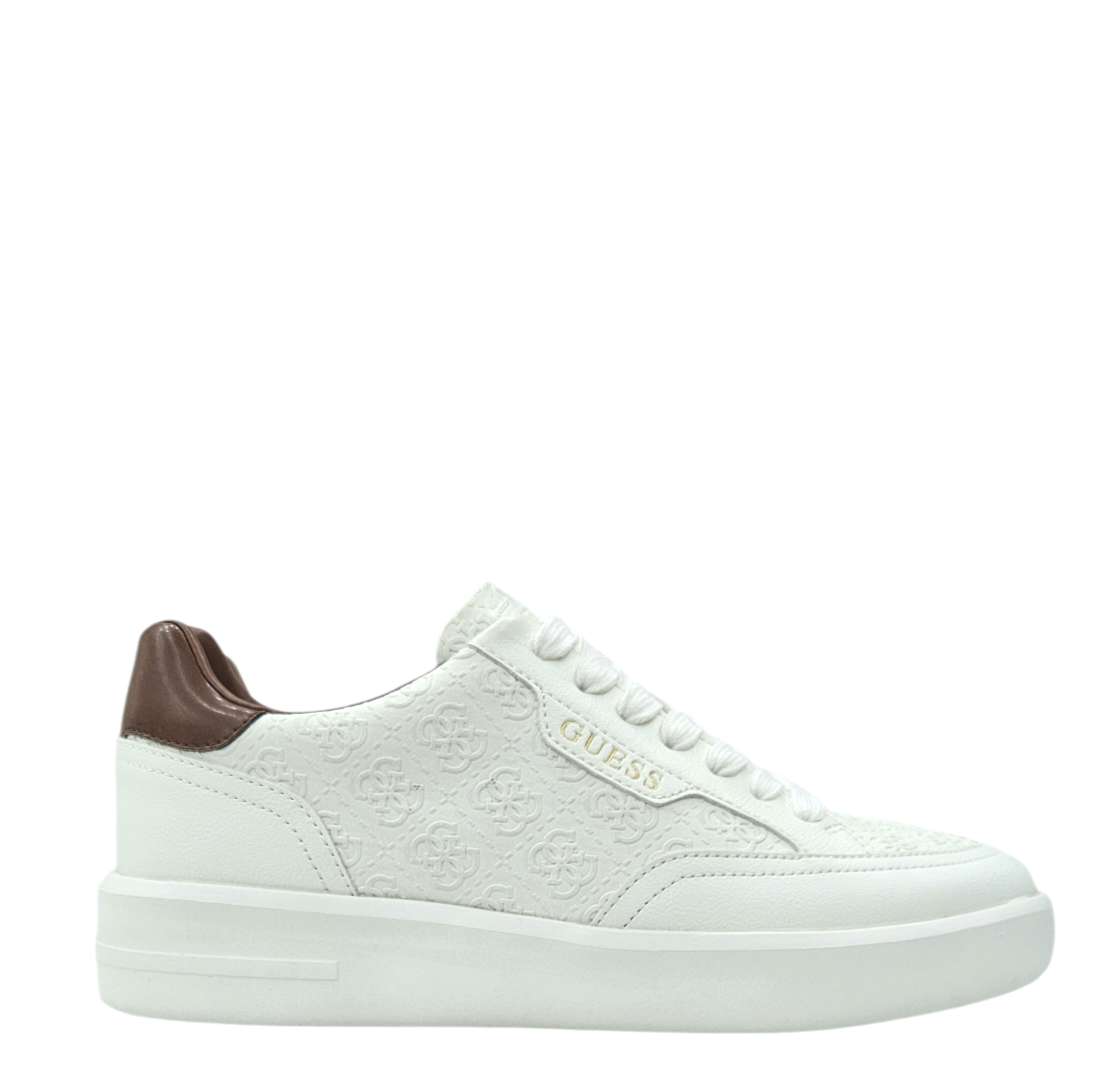 FMJYU2FAP12 WHITE - Scarpe - Guess