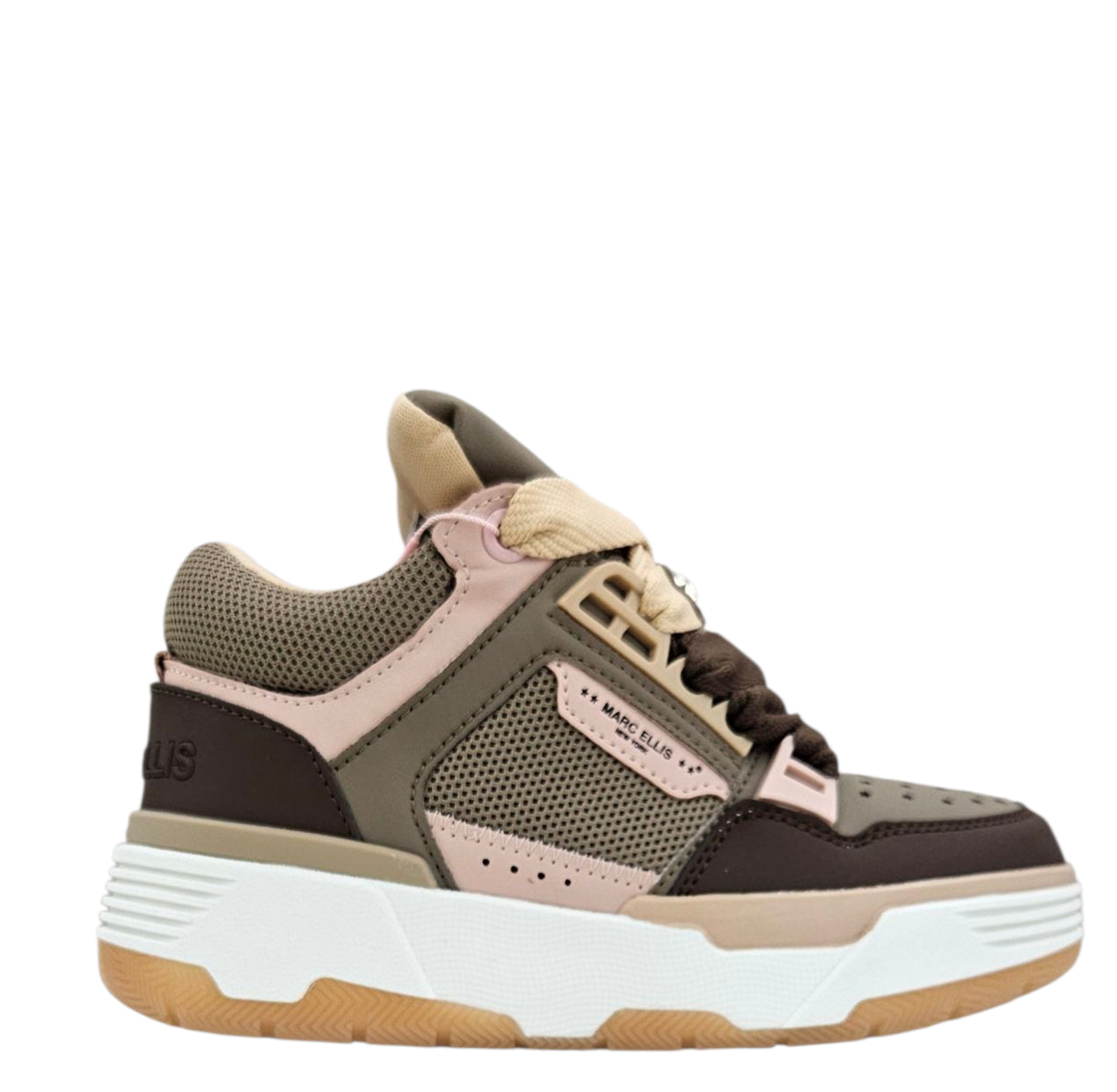 NAMI4001 CHOCOLATE BROWN NUDE - Scarpe - MARC ELLIS