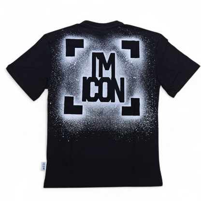 IUT013 NERO - T-Shirt e Polo - ICON