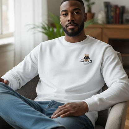 BEAR JACKET BIANCO - Felpe - G2 FIRENZE