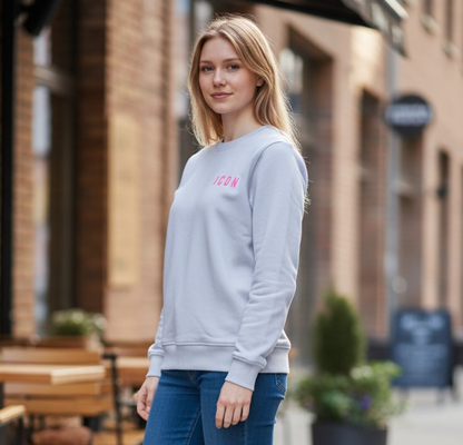 Felpa donna icon IDF003