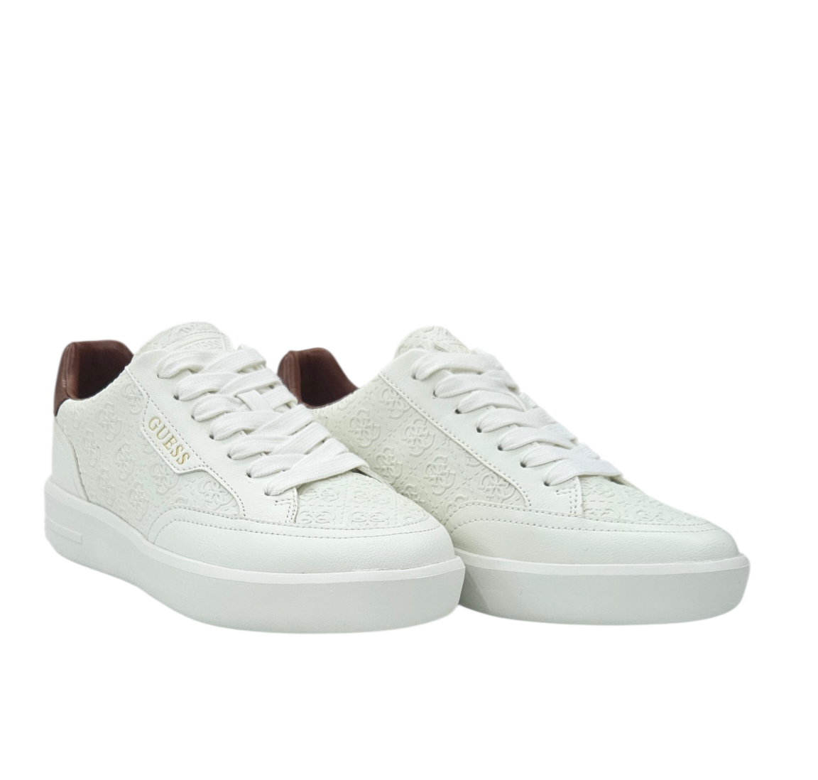FMJYU2FAP12 WHITE - Scarpe - Guess
