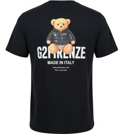BEAR REGULAR NERO - T-Shirt e Polo - G2 FIRENZE