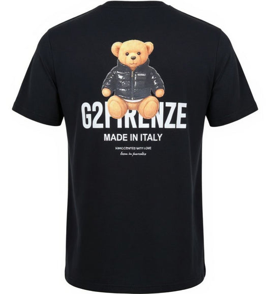 BEAR REGULAR NERO - T-Shirt e Polo - G2 FIRENZE