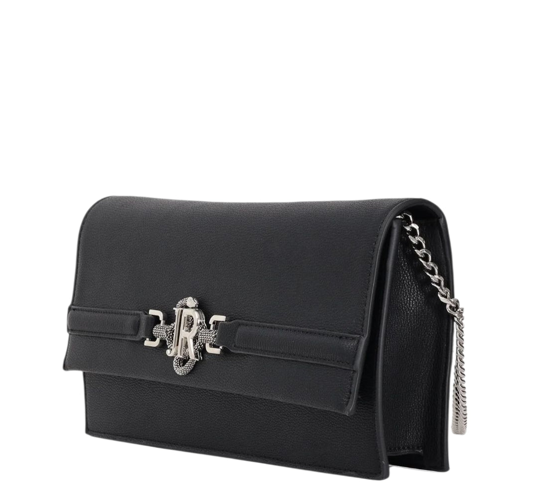 SHOULDER BAG KIBI RWA25348BO 9L BLACK SILVER - ZAINO - John Richmond