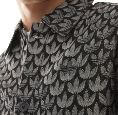 KC6379 MONOGRAM SHI BLACK - CAMICIA - adidas