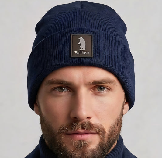 Cappelli Uomo Refrigue R8511U262 BEANIE ICON NAVY