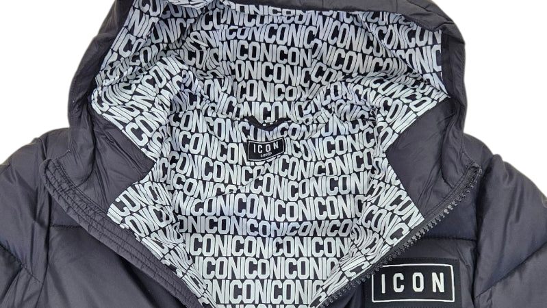 ICUF2W6J003 NERO - GIUBBINI - ICON