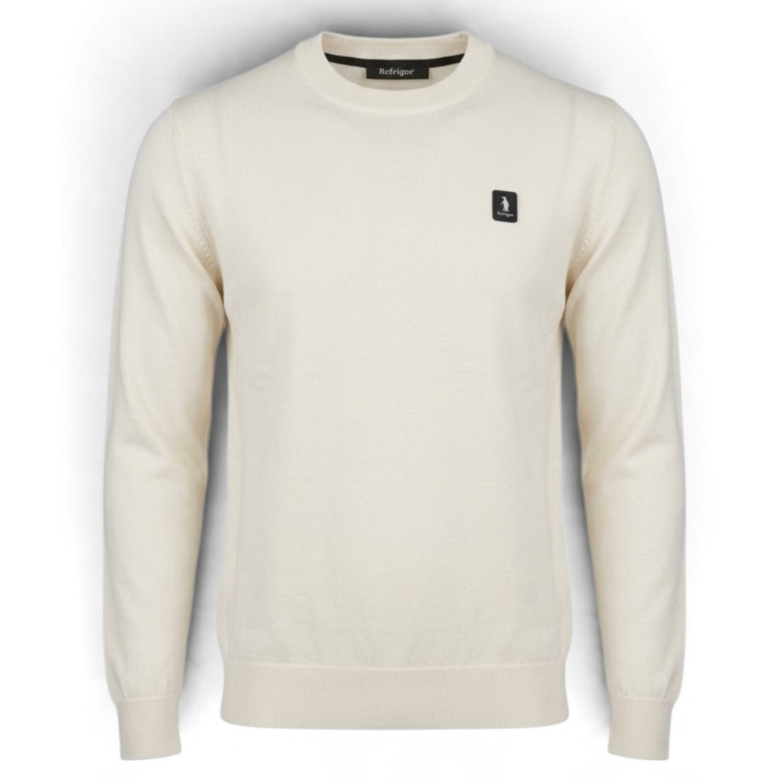 MAGLIA Uomo Refrigue R4050M262 CREWNECK ICON BUTTER