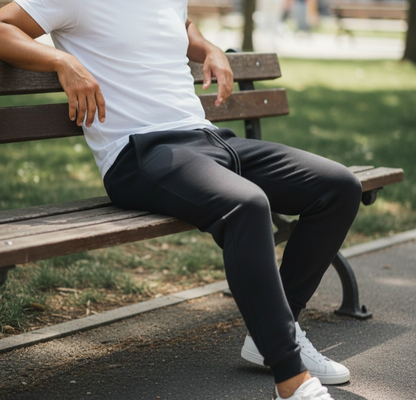 UMP26008PA BLACK - Pantaloni - John Richmond