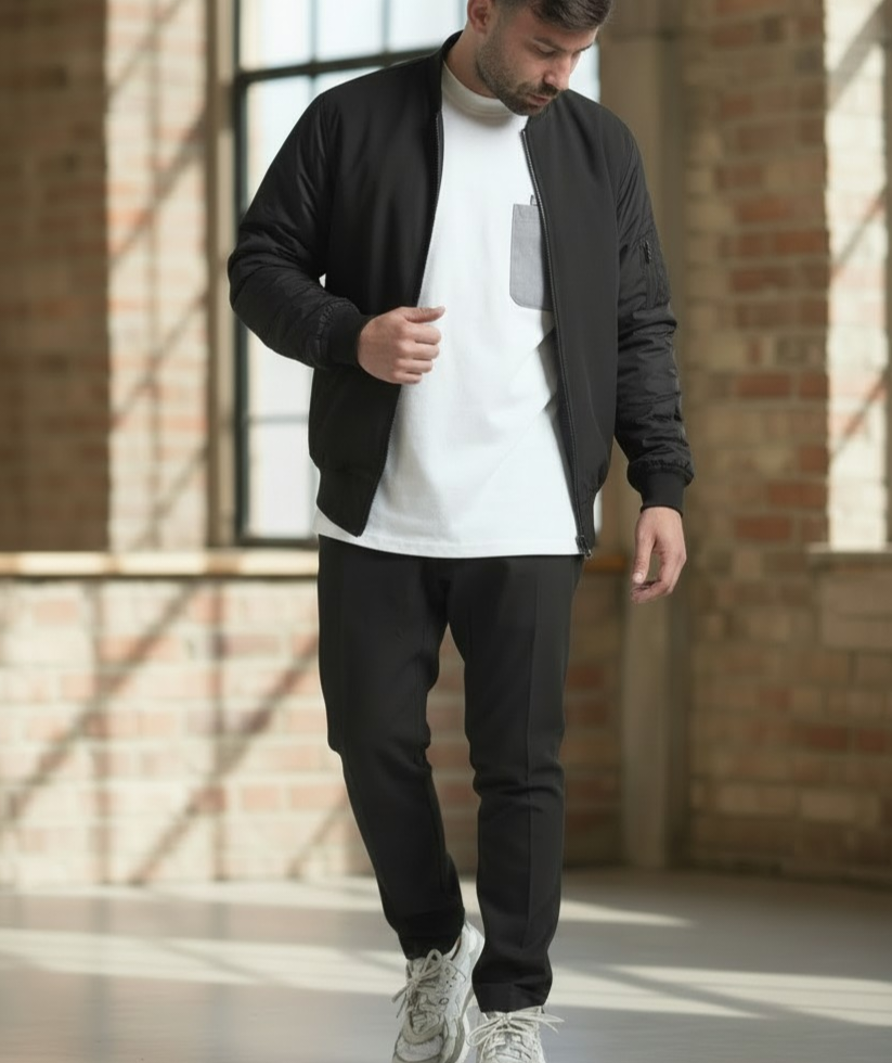 PC07 NERO NERO - COORDINATO - Artik