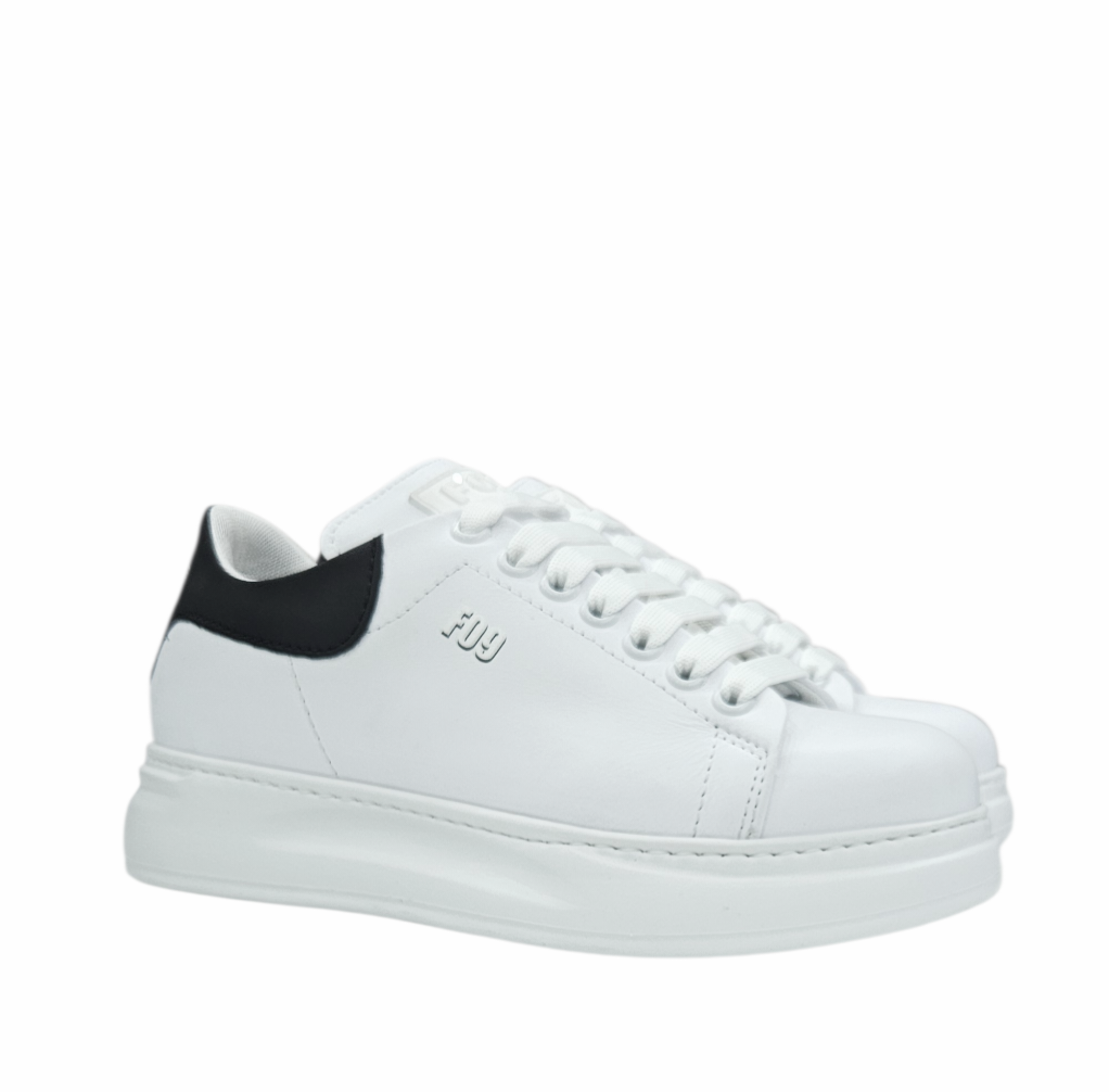 600 LIGHT BIANCO NERO - Scarpe - F09