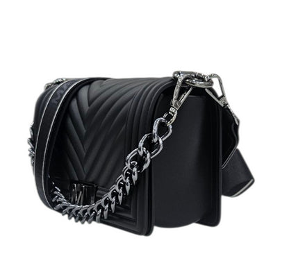 FLAT S 25 SHOULDER BAG BLACK CDF - BORSA - MARC ELLIS