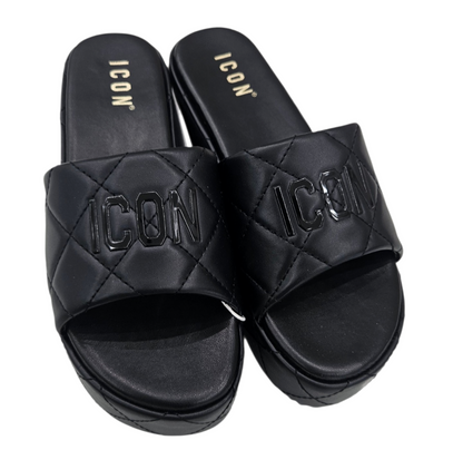 IC05746SD NERO - PANTOFOLA - ICON