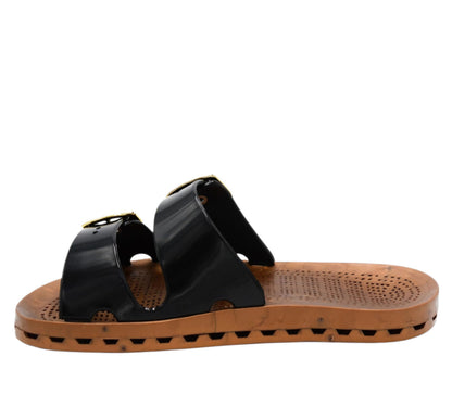 LA JOLLA PRESTIGIO NERO - PANTOFOLE - SENSI