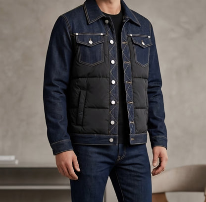 GIUBBINI UNISEX SOLDIER GIUBBINO JEANS NERO