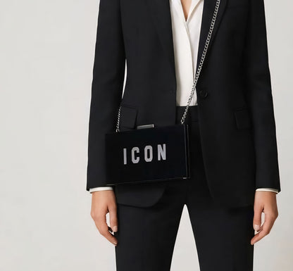 POCHETTE  ICON ICBS39A01 BEAT BLACK