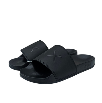 X36110 SLIPPERS LOGO 11 NERO - PANTOFOLA - SUN 68