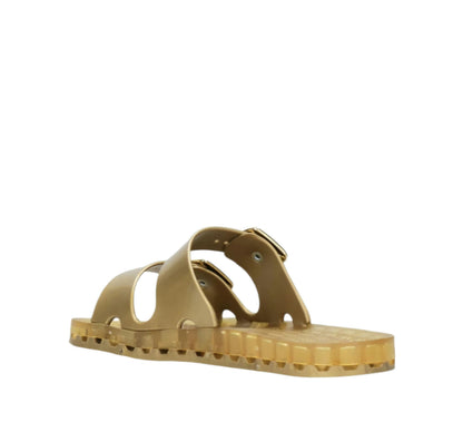 LA JOLLA FLAMINGO GOLD - PANTOFOLE - SENSI