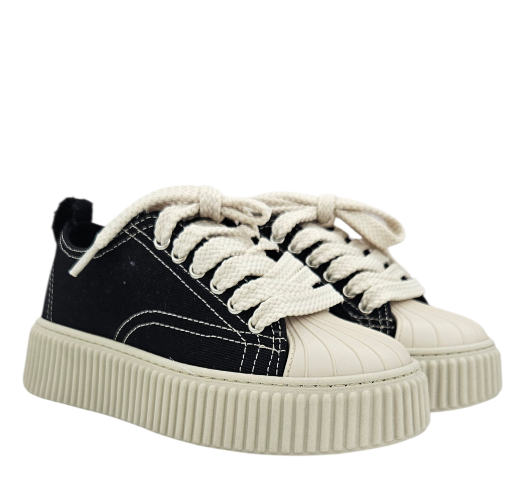 FROM CANVAS NERO DONNA - Scarpe - F09