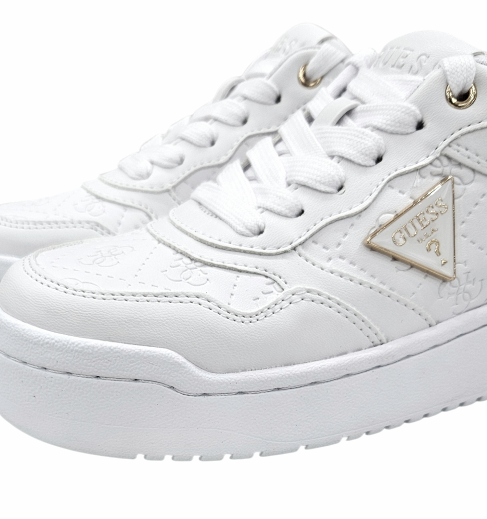 FLJMI6FAL12 WHITE - Scarpe - Guess