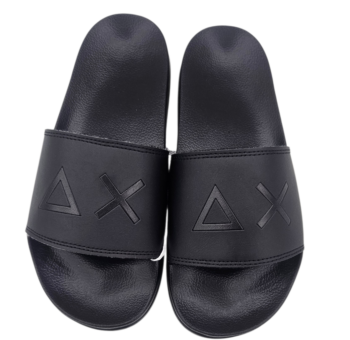 X36110 SLIPPERS LOGO 11 NERO - PANTOFOLA - SUN 68