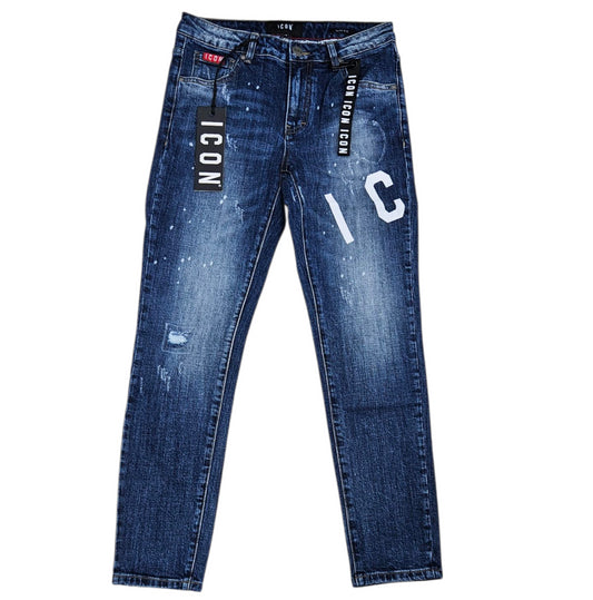 ICUF2W6D002 JEANS UOMO BLU - JEANS - ICON