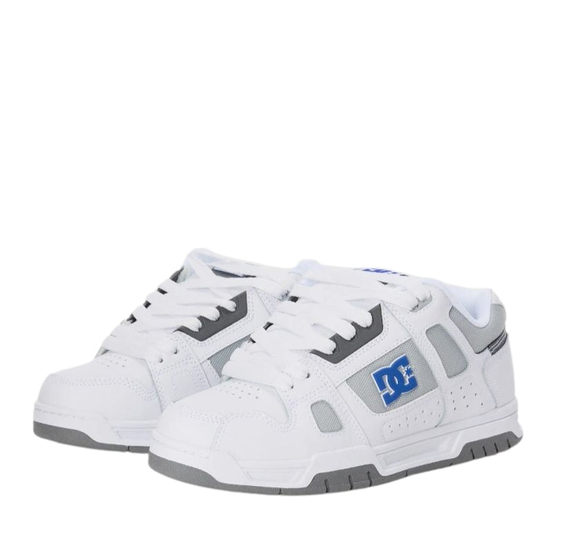 STAG 320188 WHITE GREY BLUE - Scarpe - DCSHOECOUSA