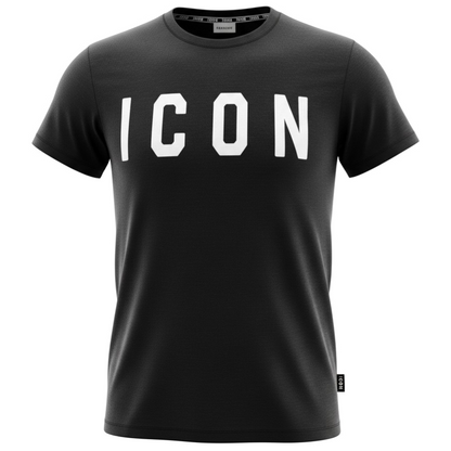 IUT001 NERO - T-Shirt e Polo - ICON