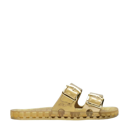 LA JOLLA FLAMINGO GOLD - PANTOFOLE - SENSI