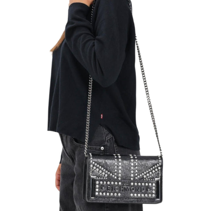 SHOULDER BAG JAPEN RWA25234BO APX BLACK - ZAINO - John Richmond