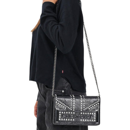 SHOULDER BAG JAPEN RWA25234BO APX BLACK - ZAINO - John Richmond