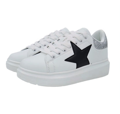 SNEAKERS DONNA SHOPART SASF262004 SILVER MOD.KIM