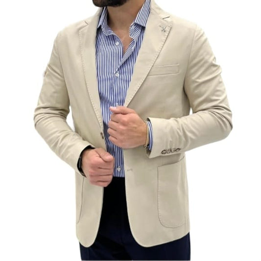 SAVA V06 BEIGE MONOPETTO - GIACCA - Take one