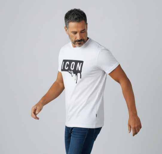 IUT019 BIANCO - T-Shirt e Polo - ICON