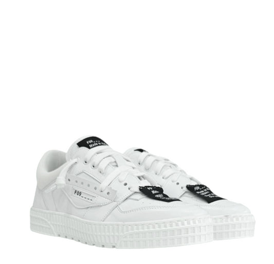 RIAD VITELLO BIANCO F.NERO - Scarpe - F09